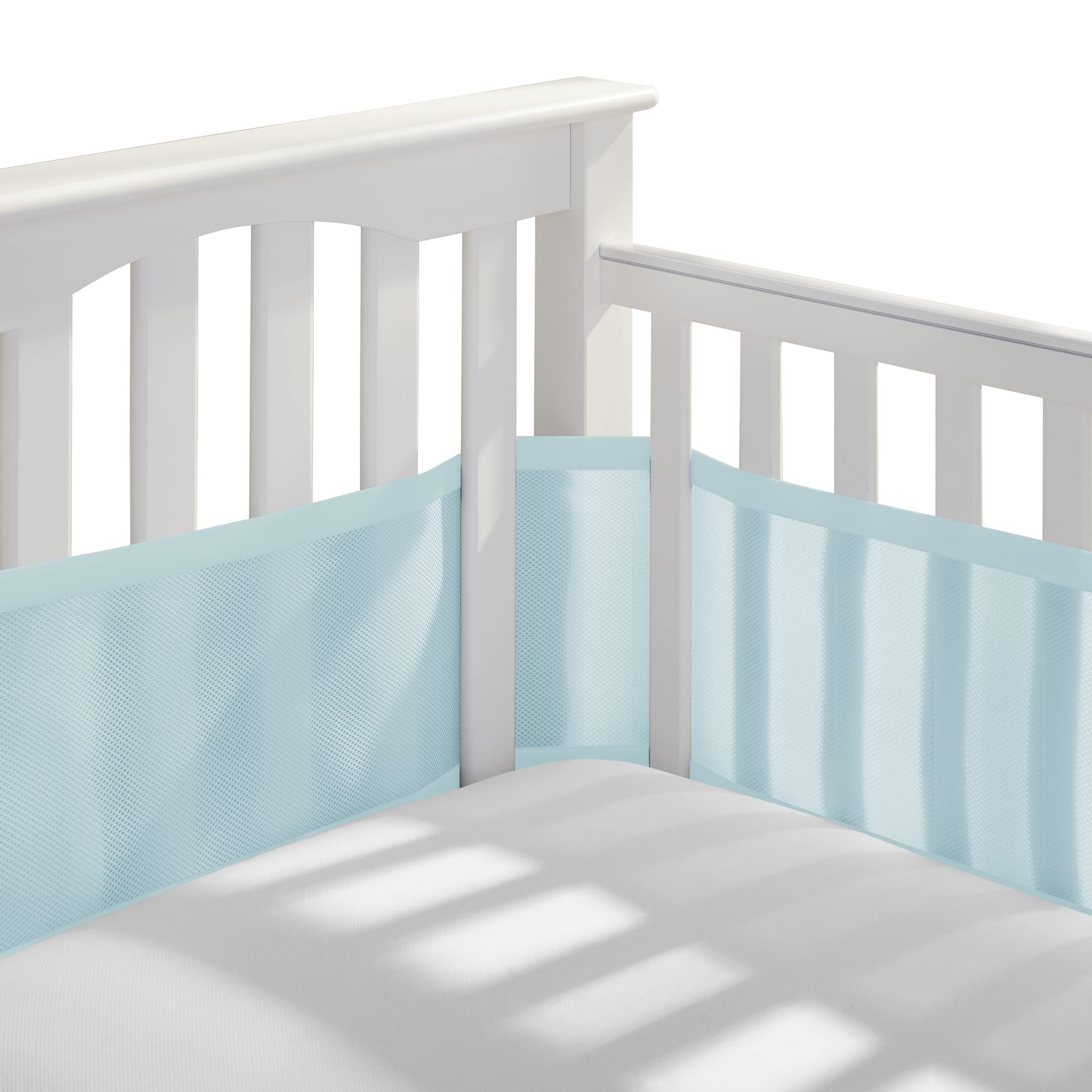 Amazon.co.jp: BreathableBaby 通気性メッシュベビーベッドライナー
